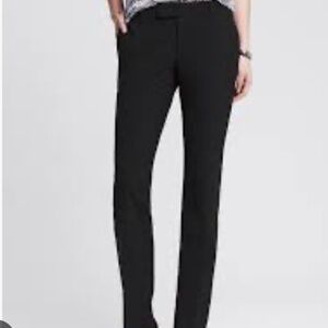 Banana Republic Black Dress Pants Slacks 4P